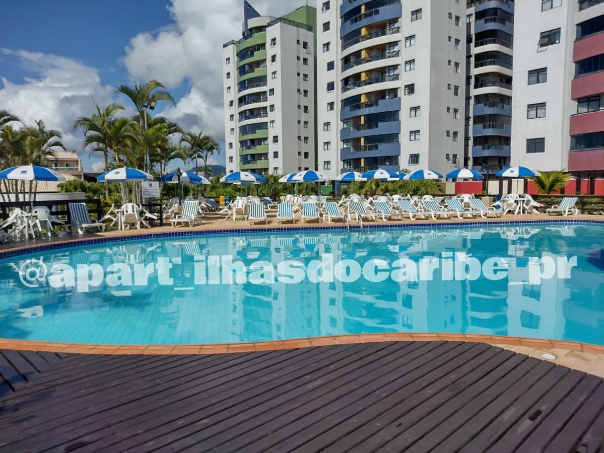 Apto Cond Ilhas Do Caribe - Pr - Beira Mar Matinhos Kültér fotó