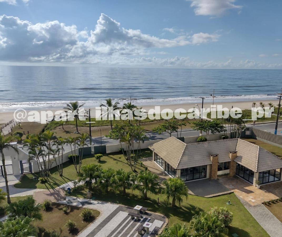 Apto Cond Ilhas Do Caribe - Pr - Beira Mar Matinhos Kültér fotó