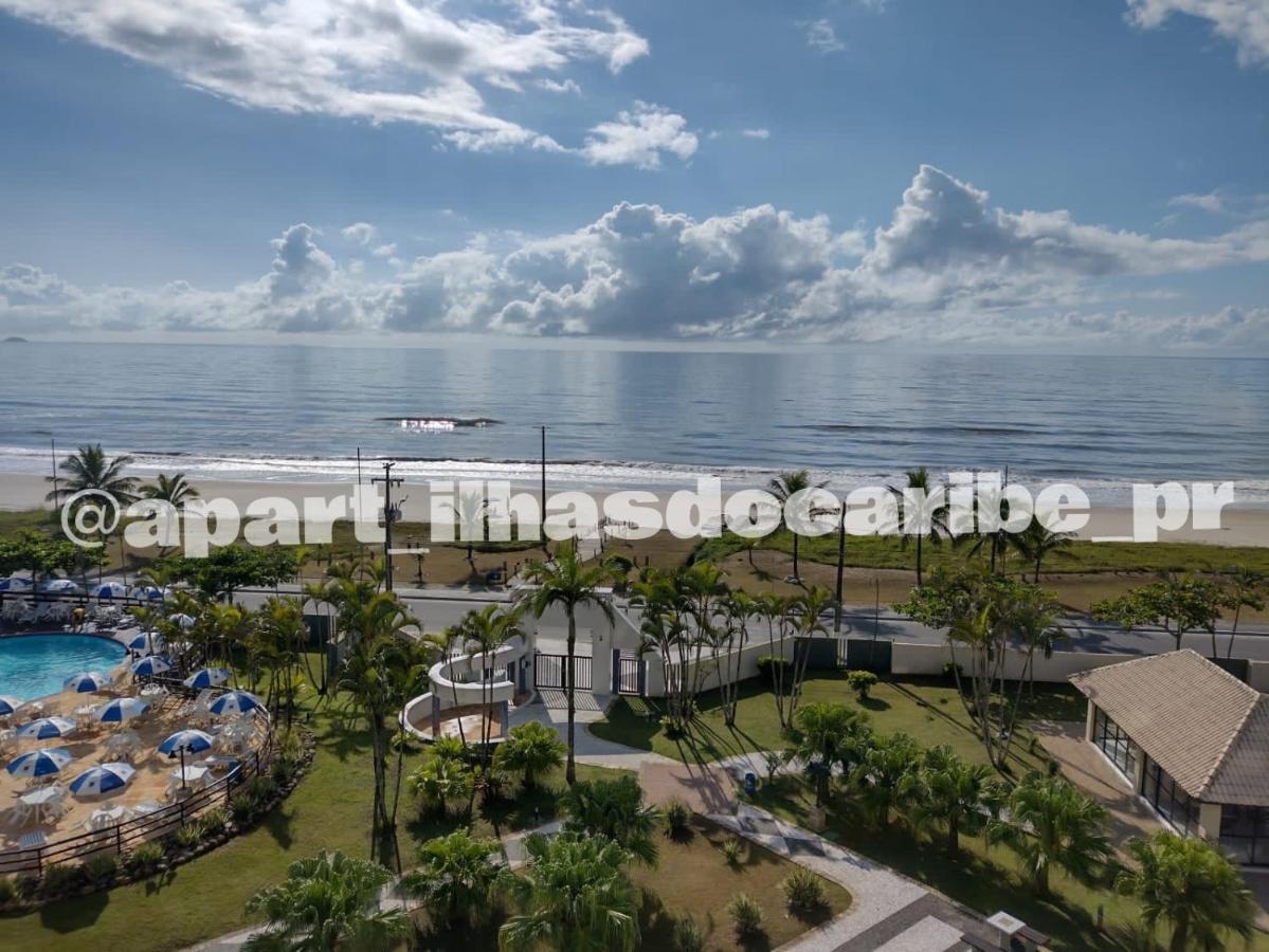 Apto Cond Ilhas Do Caribe - Pr - Beira Mar Matinhos Kültér fotó