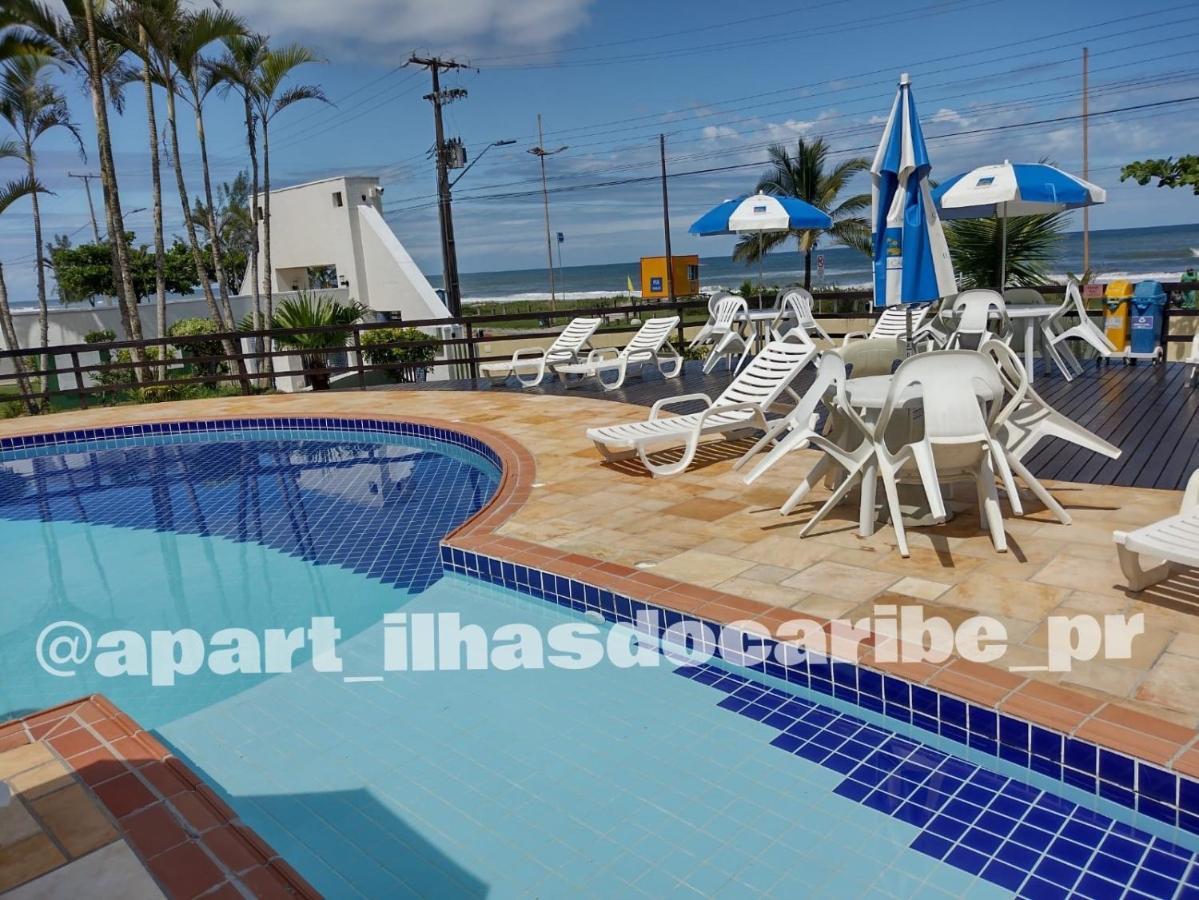 Apto Cond Ilhas Do Caribe - Pr - Beira Mar Matinhos Kültér fotó