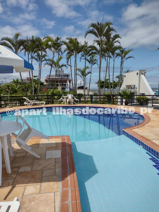 Apto Cond Ilhas Do Caribe - Pr - Beira Mar Matinhos Kültér fotó