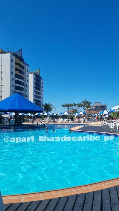 Apto Cond Ilhas Do Caribe - Pr - Beira Mar Matinhos Kültér fotó