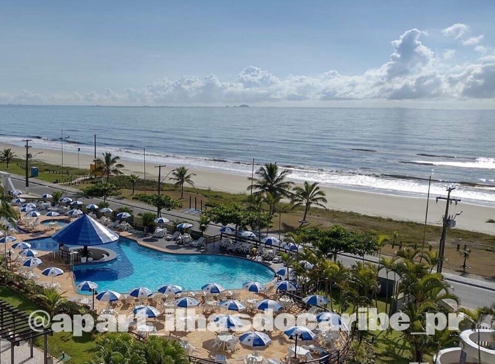 Apto Cond Ilhas Do Caribe - Pr - Beira Mar Matinhos Kültér fotó