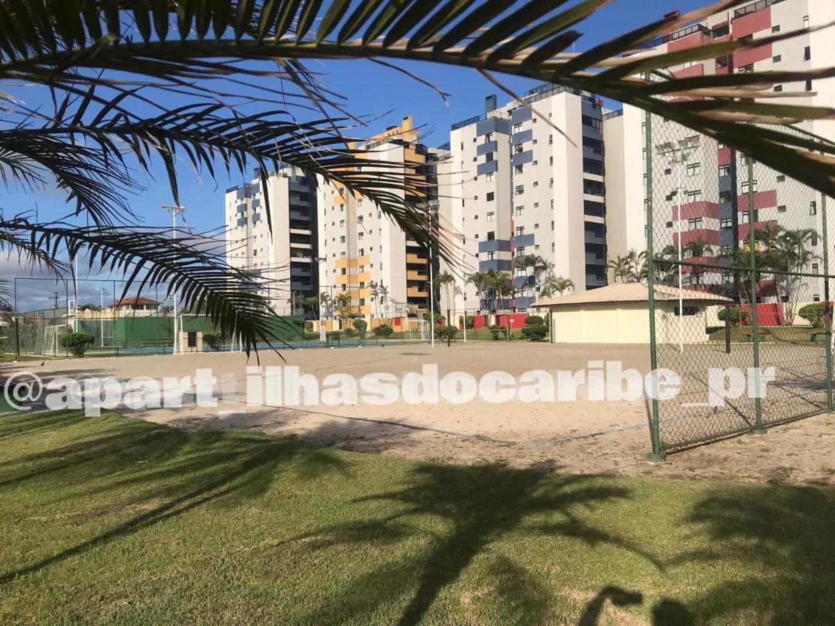 Apto Cond Ilhas Do Caribe - Pr - Beira Mar Matinhos Kültér fotó