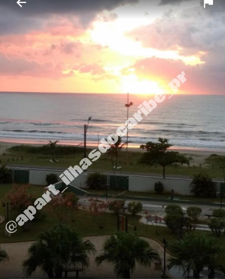 Apto Cond Ilhas Do Caribe - Pr - Beira Mar Matinhos Kültér fotó