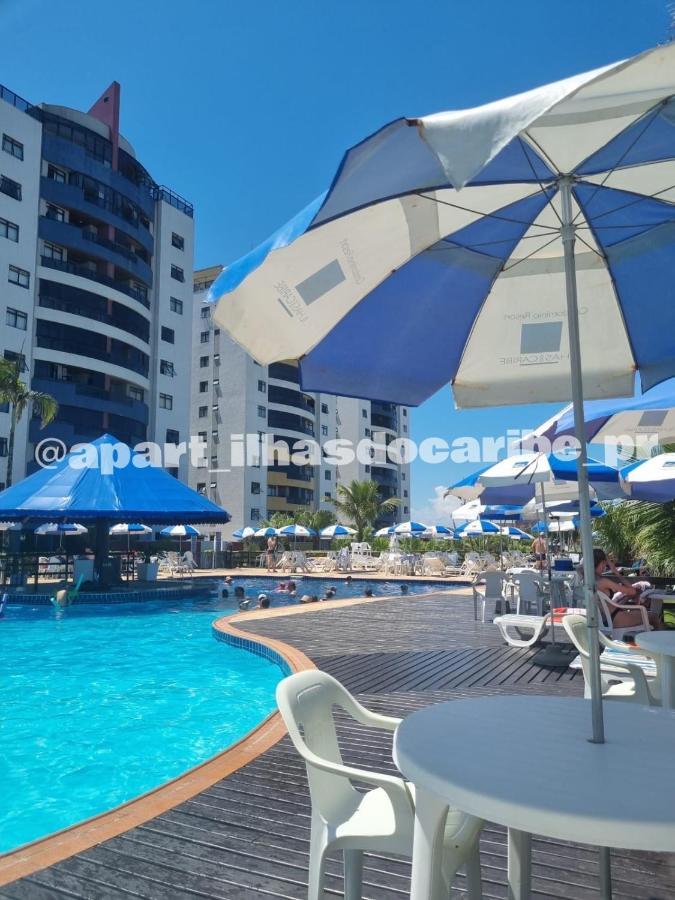Apto Cond Ilhas Do Caribe - Pr - Beira Mar Matinhos Kültér fotó