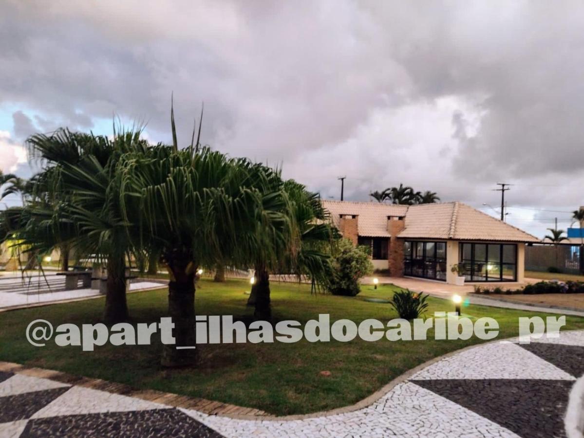 Apto Cond Ilhas Do Caribe - Pr - Beira Mar Matinhos Kültér fotó