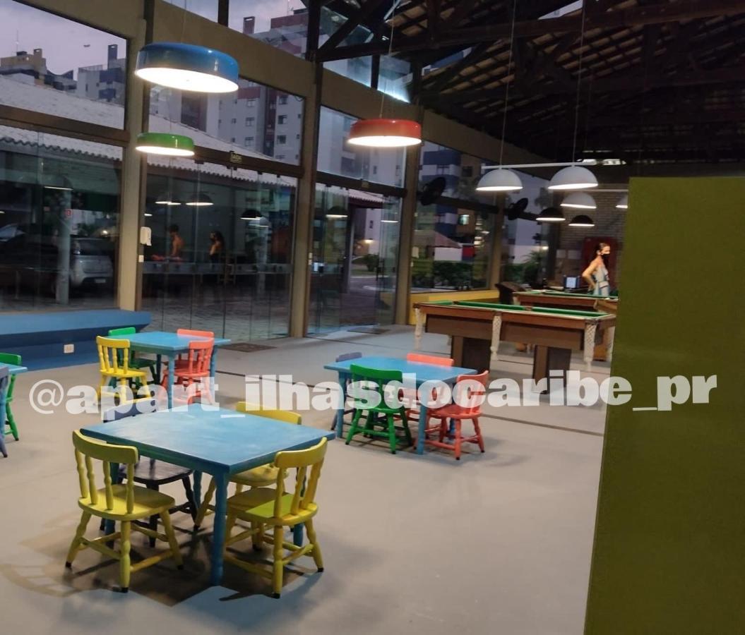 Apto Cond Ilhas Do Caribe - Pr - Beira Mar Matinhos Kültér fotó