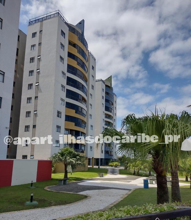 Apto Cond Ilhas Do Caribe - Pr - Beira Mar Matinhos Kültér fotó