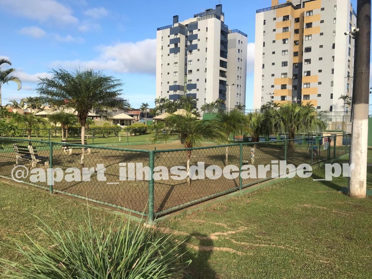 Apto Cond Ilhas Do Caribe - Pr - Beira Mar Matinhos Kültér fotó