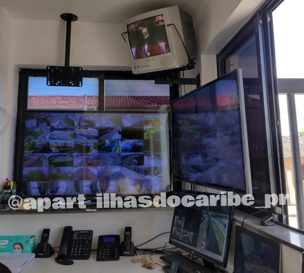 Apto Cond Ilhas Do Caribe - Pr - Beira Mar Matinhos Kültér fotó