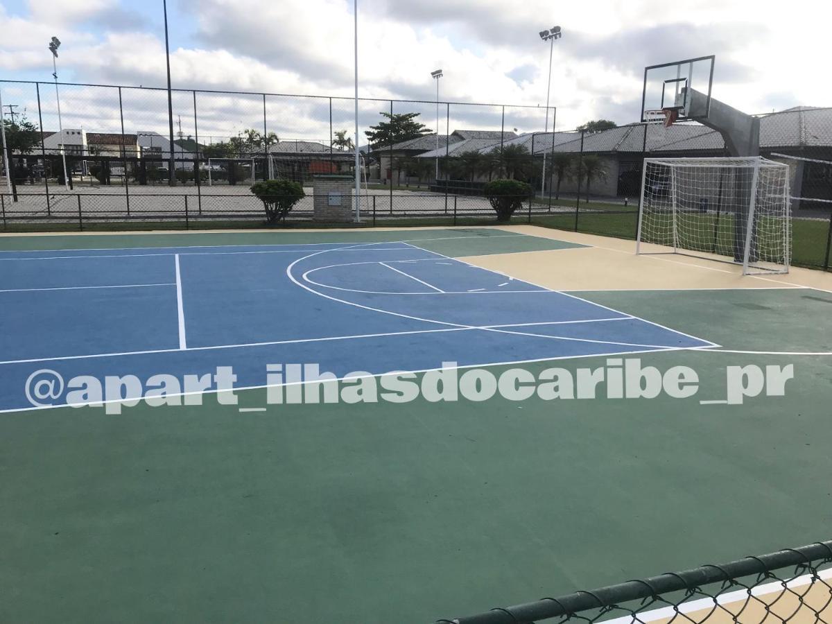 Apto Cond Ilhas Do Caribe - Pr - Beira Mar Matinhos Kültér fotó