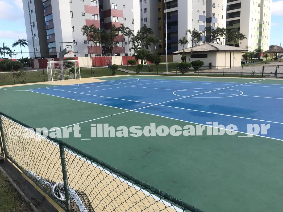 Apto Cond Ilhas Do Caribe - Pr - Beira Mar Matinhos Kültér fotó
