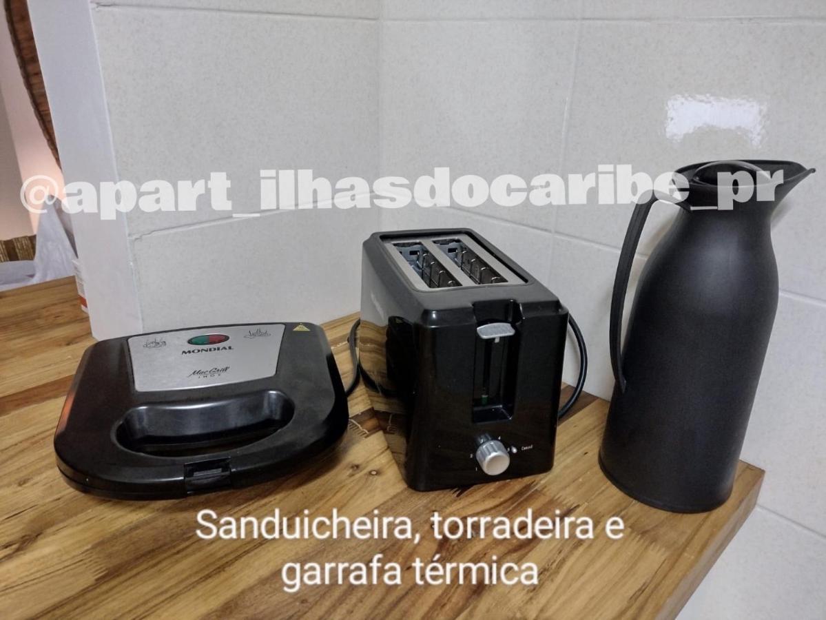 Apto Cond Ilhas Do Caribe - Pr - Beira Mar Matinhos Kültér fotó