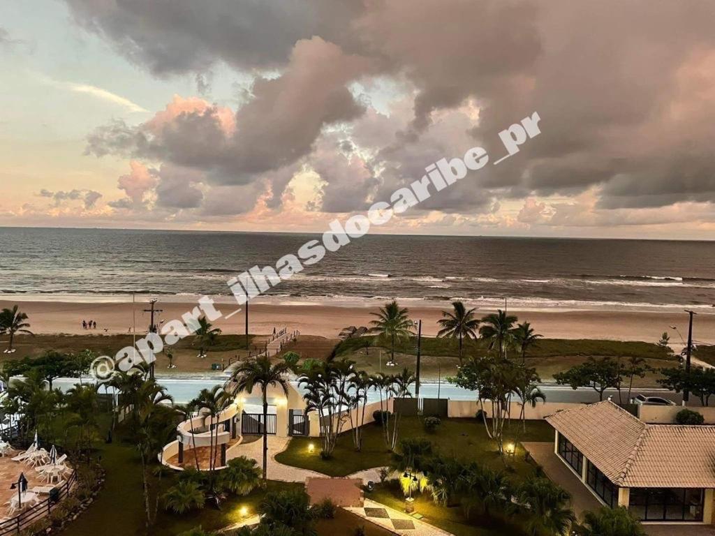 Apto Cond Ilhas Do Caribe - Pr - Beira Mar Matinhos Kültér fotó