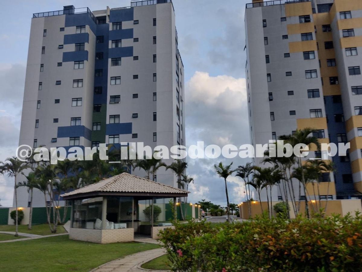 Apto Cond Ilhas Do Caribe - Pr - Beira Mar Matinhos Kültér fotó